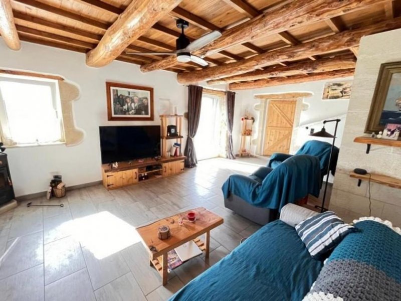 Nerochori MIT VIDEO: Kreta – Renoviertes Steinhaus mit Blick auf die Weißen Berge in Nerochori zu verkaufen Haus kaufen